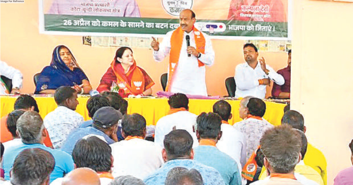 LS Speaker Om Birla campaigns in Kota-Bundi